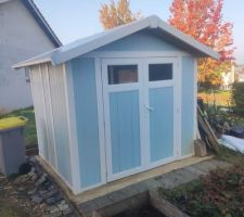 Mon abri 4.99m² Grofilex acheté en avril 2024