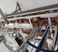 Plafond entre garage et cellier