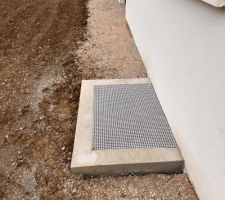 Pose de l'accès au vide sanitaire