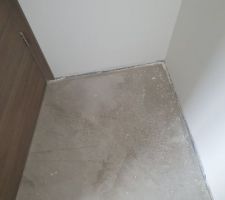 D&eacute;capage de la chape