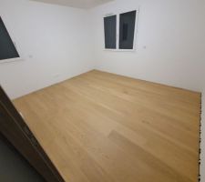Pose du parquet