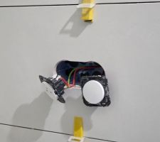 Carrelage de la salle d'eau invité