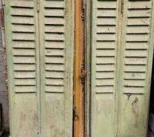 Les persiennes à traiter
