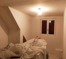 Sous couche appliquée dans 1 chambre