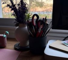 Vue du bureau bien appréciée