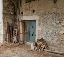 Les nouvelles menuiserie pour l'entrée