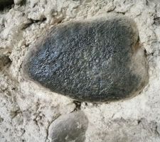 D&eacute;tail du mur qui s&eacute;parera la sdb de la chambre jusqu'&agrave; dimanche dernier...