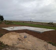 Egalisation des terres vide sanitaire