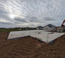 Egalisation des terres vide sanitaire