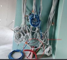 Fourreaux mal placés dans le garage