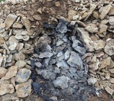 Petit feu sur le terrain (?)