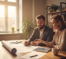 On étudie ensemble votre terrain :
Etude thermique
Etude de sol