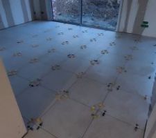 60x60 rectifié modèle Nooba blanc (Point P)