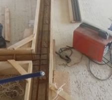 Banche terminée, y plus qu'à couler...