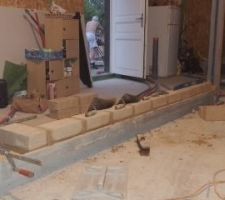 Détail sur le harpage