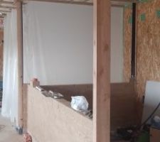 On arrive au niveau du futur bar