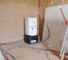 Bordel!! On a l'eau chaude !!! Chauffe-eau provisoire en attendant le vrai