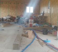 Première semelle démoulée