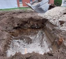 Pour la pose d anneaux pour les eaux pluviales