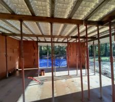 Élévation des murs RDC