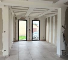 Notre petit salon qui sera cosy