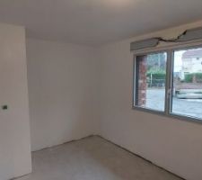 Murs et plafonds en blanc