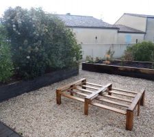 La jardinière montée en faisant appel à allo voisins motivé réalisation en deux heures chrono