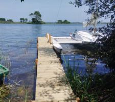 Appontement du bateau