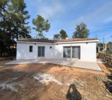 Terrasse termin&eacute;e