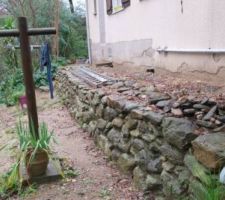 Pr&eacute;paration du futur trottoir