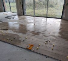 Suite du carrelage au RDC