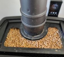 Mise en place du poele