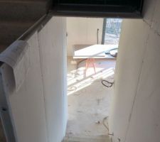 Mont&eacute;e d'escalier