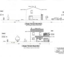 Plan définitif façade