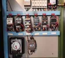 Armoire triphasé 1973