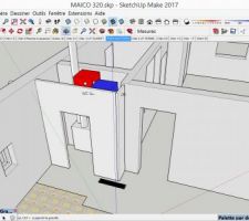 Installation caisson VMC DF avec les deux collecteurs