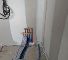 Nourrisse a l'&eacute;tage dans notre chambre