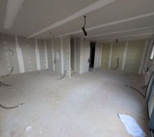 Salle &agrave; manger/salon/cuisine