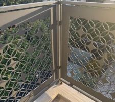 Photo avant d&eacute;montage du garde-corps