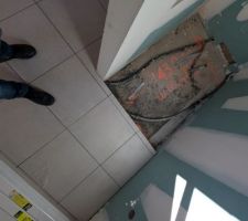 Pose scell&eacute;e du carrelage