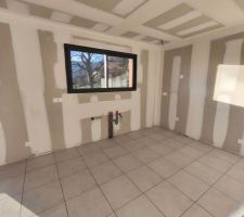 Pose scell&eacute;e du carrelage