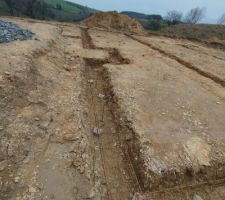 Fouilles realis&eacute;es