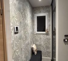 Papier peint entr&eacute;e