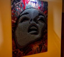 Petit &eacute;clairage mural pour tableau