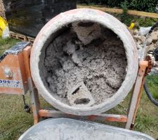 Melange chaux-chanvre