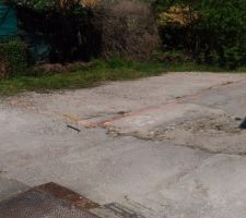 Implantation du garage.