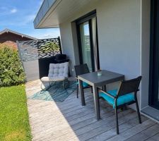 Petit coin tranquille devant la suite parentale