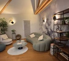 Quel bonheur de voir ce salon achev&eacute; apr&egrave;s 6 ans.