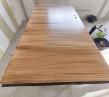 Customisation portes effet bois
