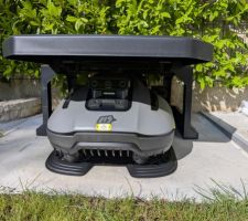 Le robot et son garage